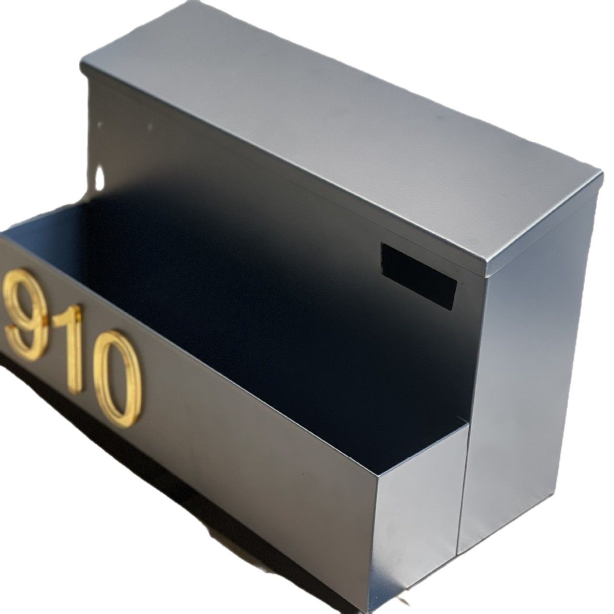 Spare Cross-Border Special Supply for Amazon Export, Customizable Metal Rainproof and Embroidery-Proof Mailbox and Newspaper Box