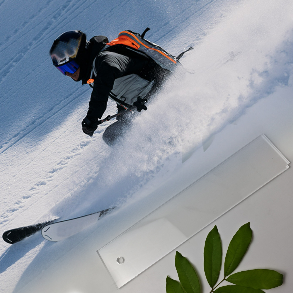 Прямые продажи с завода кросс-бордерные лыжные принадлежности аксессуары скребок для воска акрил однодосочные двудосочные инструменты для обслуживания сноуборда