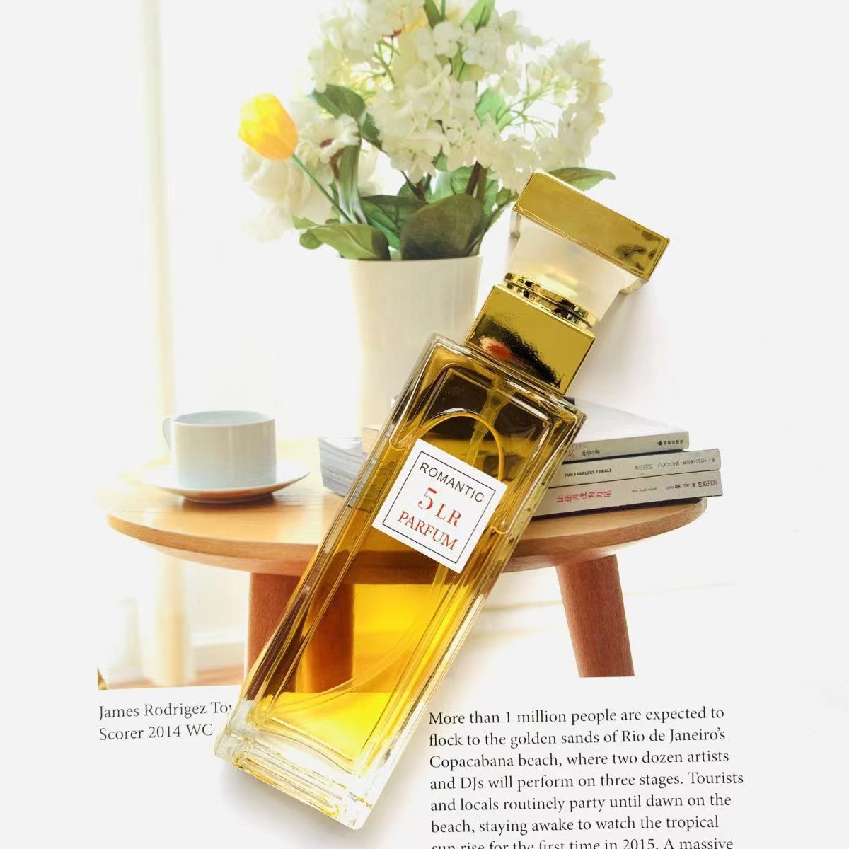 WARMKISS Fifth Avenue Ladies Lasting Perfume Light Fragrance Manufacturer Vietnam Cross-border Live E-Commerce Agency