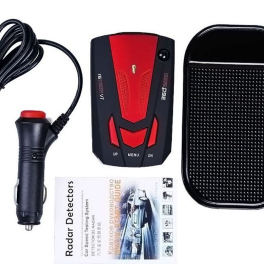 Electronic dog V7 English Russian car radar speed measuring car flow speed measuring detector