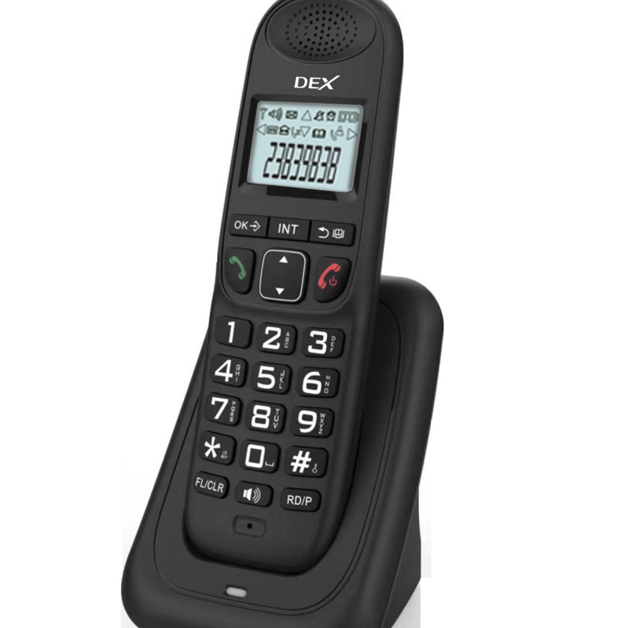Daerxin D1003 Business Office Home Handheld Telephone Digital Cordless Telephone Cross-Border