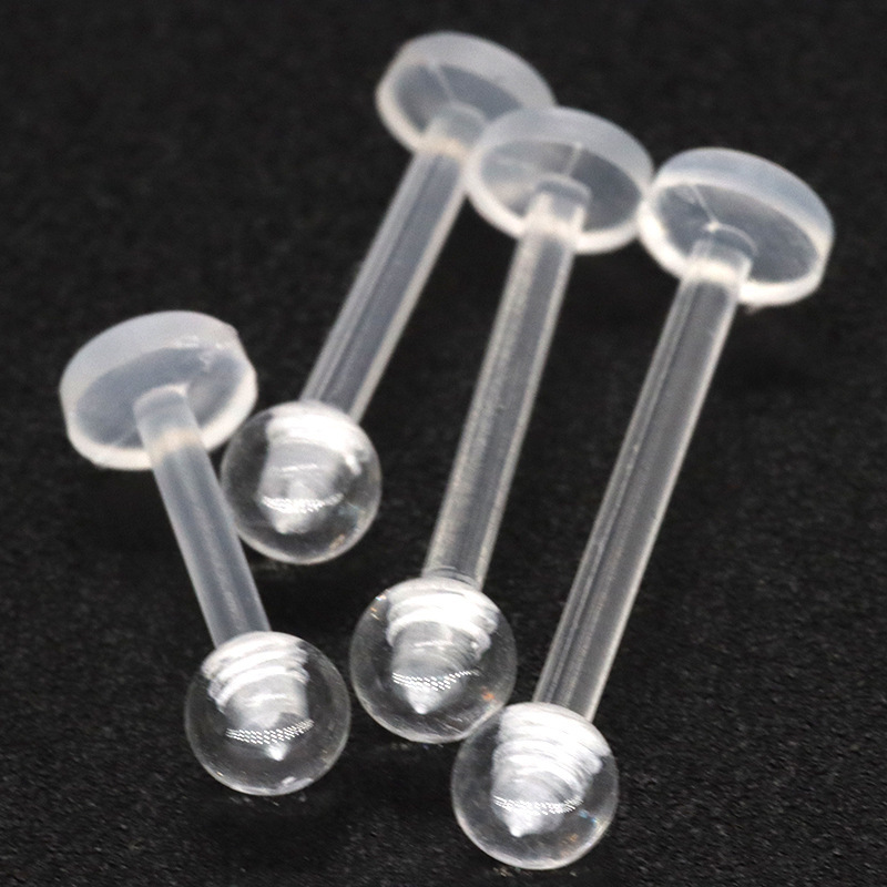 Кросс-граница невидимые губные ногти акриловые многостильные длины пирсинг ювелирные изделия