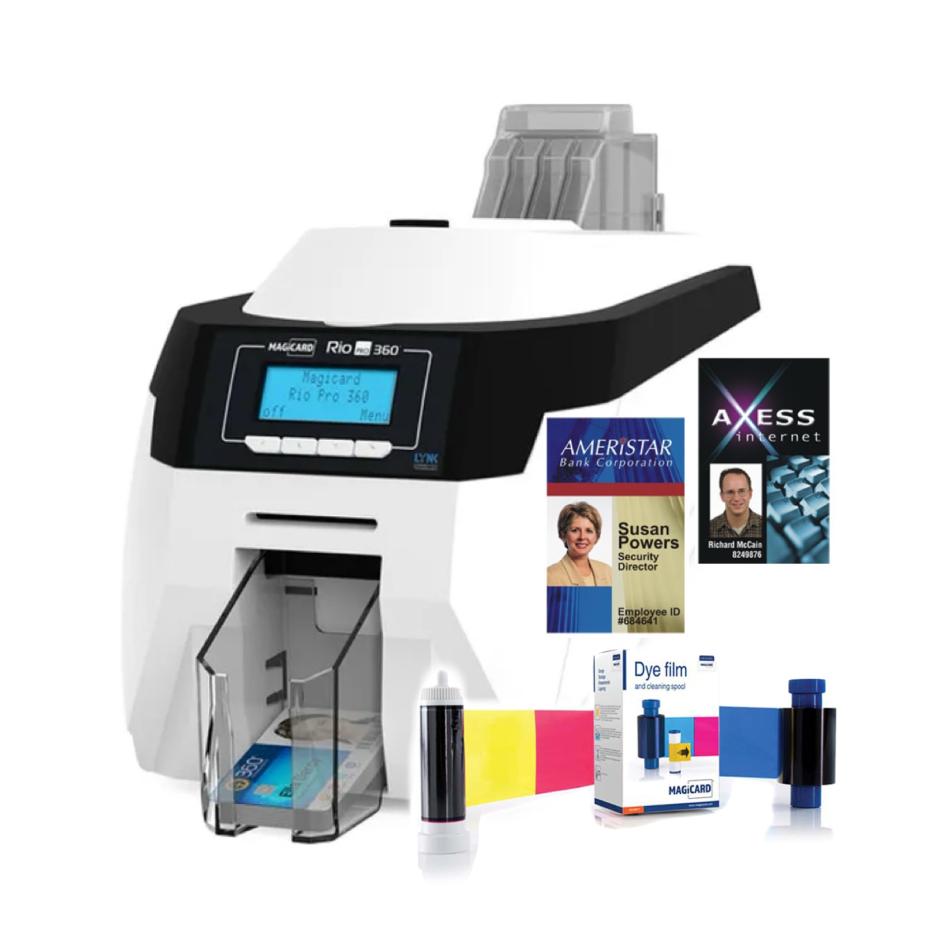 Magicard K/Rio Pro 360 Magicard High-Definition Card Printer Membership Card Pvc Card Student