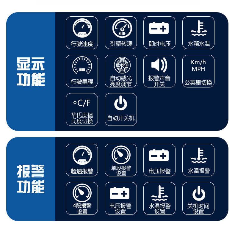 Car Hud Head-Up Display Obd High-Definition Car Portable Projector Cross-Border Hot Selling Universal Head-Up Display