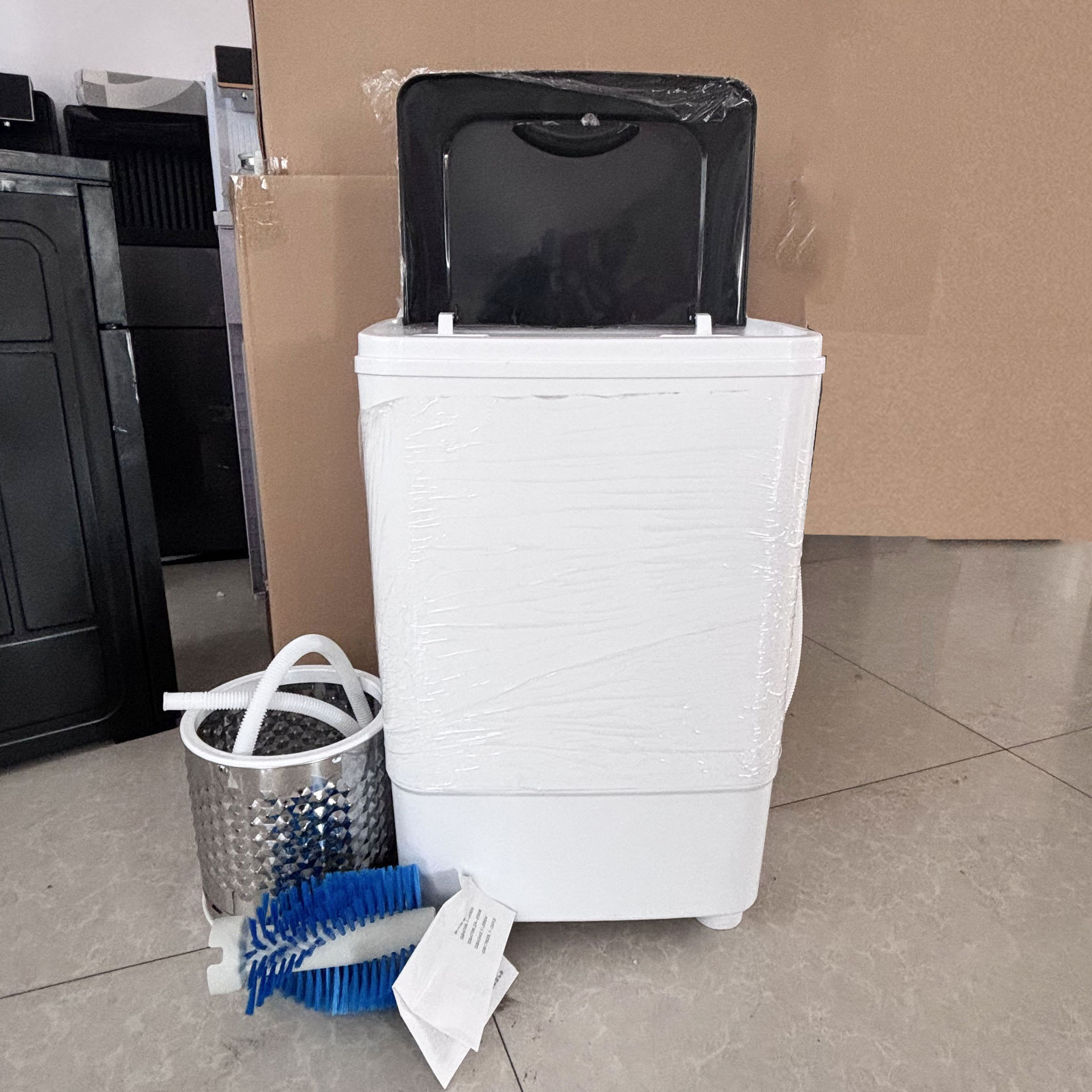 Cross-Border 7.5kg Small Mini Washing Machine Intimates and Shoe Washing Machine Wholesale