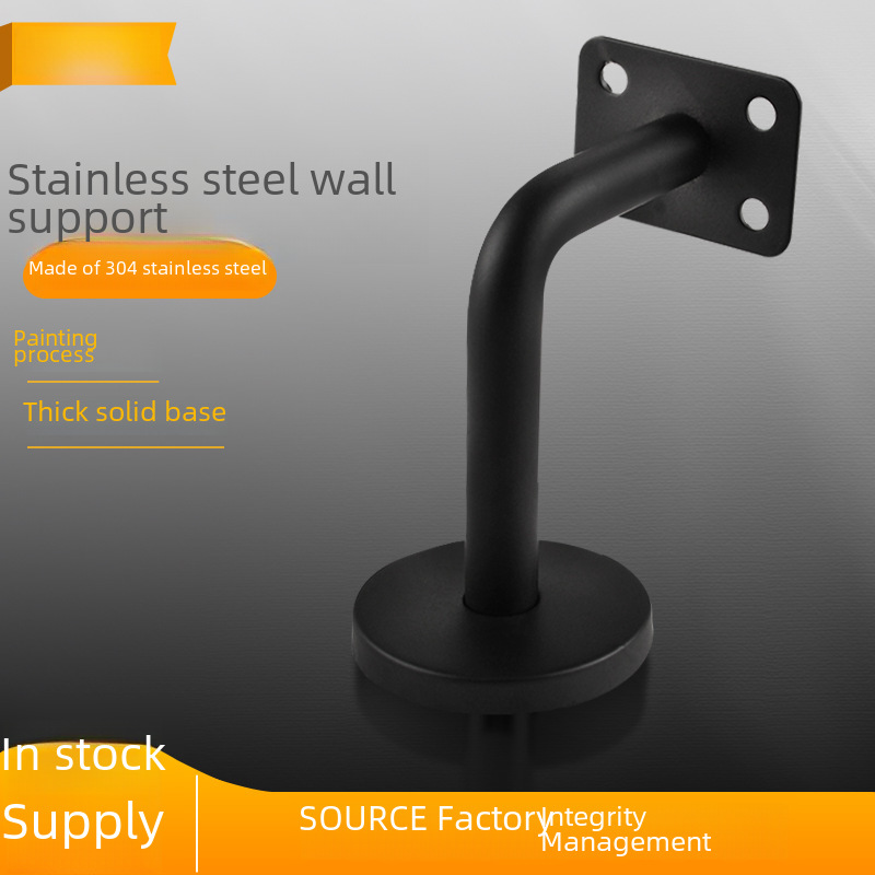 Victoria Stainless Steel Wall Bracket Thickeneded Base Glass Bracket Armrest Bracket Stair Handrail Wall Connector Accessories