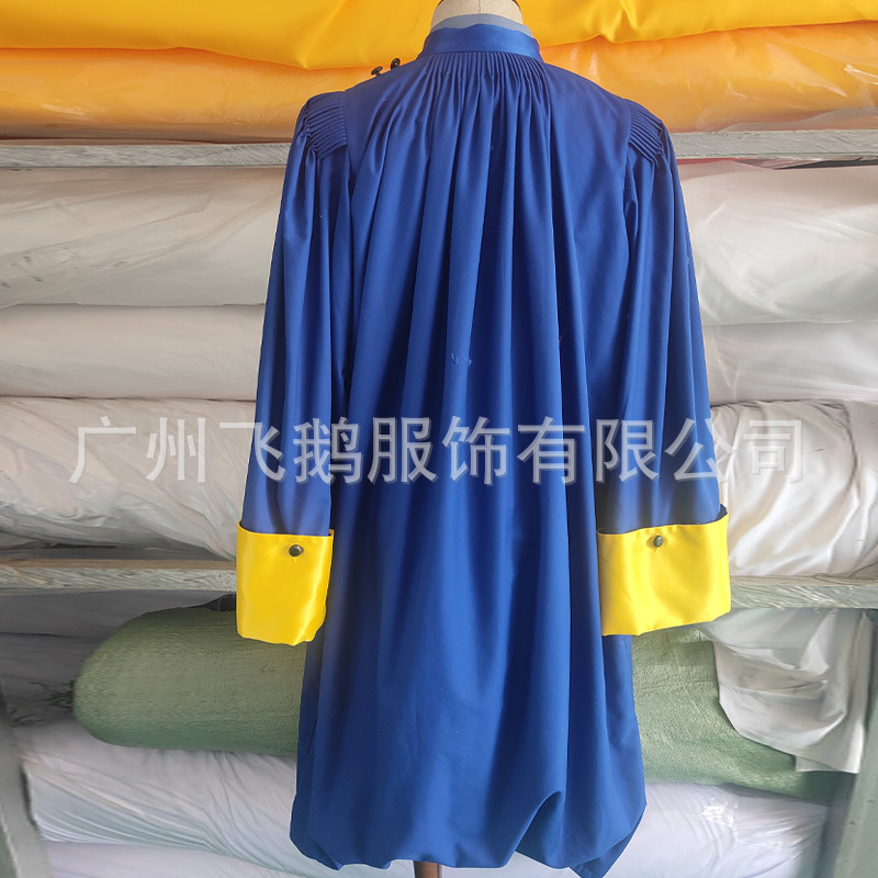 Export Supply American Doctoral Gown American Master's Gown Bachelor's Gown Lawyer's Gown Priest's Gown Custom Processing