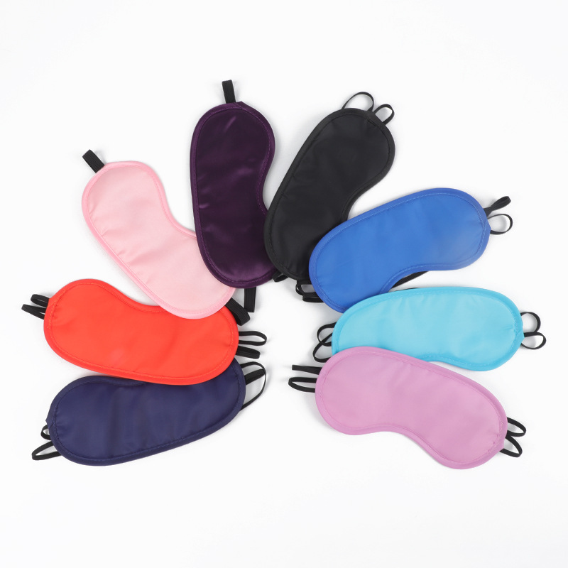 Polyester Taff Blocking Eye Mask Sleeping Eye Mask Lightweight Comfortable Breathable Student Nap Disposable Sleeping Eye Mask