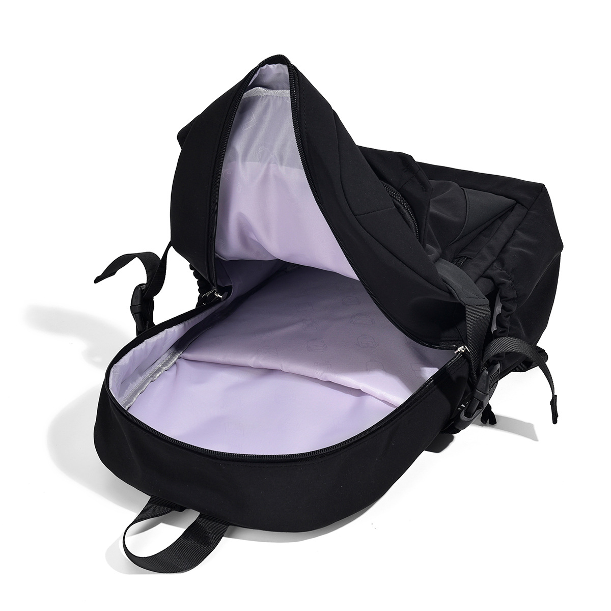 New Large-Capacity Schoolbags for High School Students, Female College Students, Light and Large-Capacity Small Junior High School Students, High-Looking Backpacks for Men