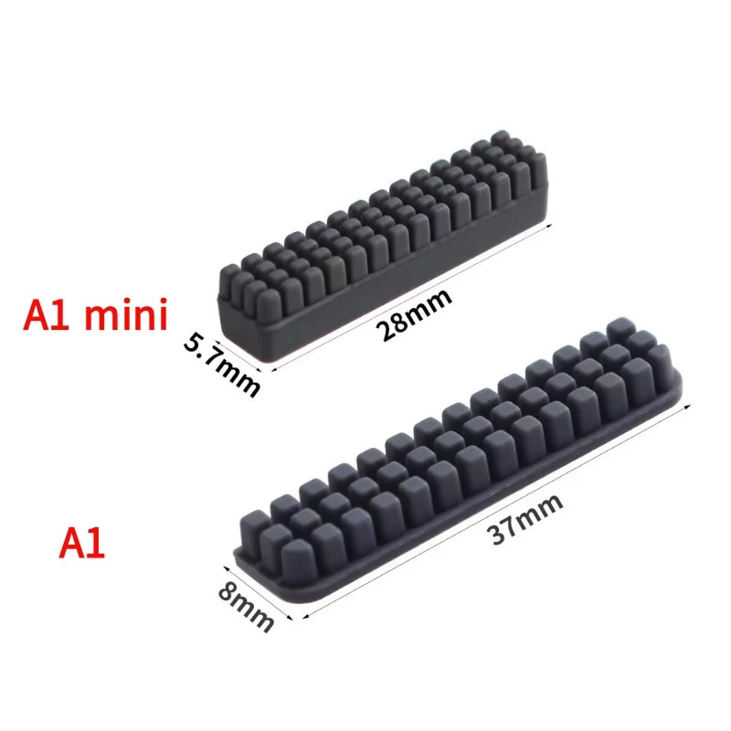 Bambu Tuozhu A1mini Nozzle Silicone Cleaning Brush Nozzle Wipe Kit High Temperature Resistant 3D Printer Accessories