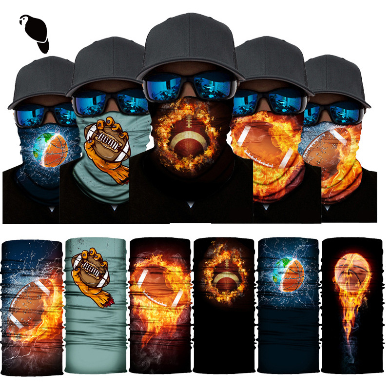 Xunhui Pattern Series Cross-Border Amazon Autumn and Winter Cycling Mask Sports Ski Warm Magic Headscarf Neck Cover