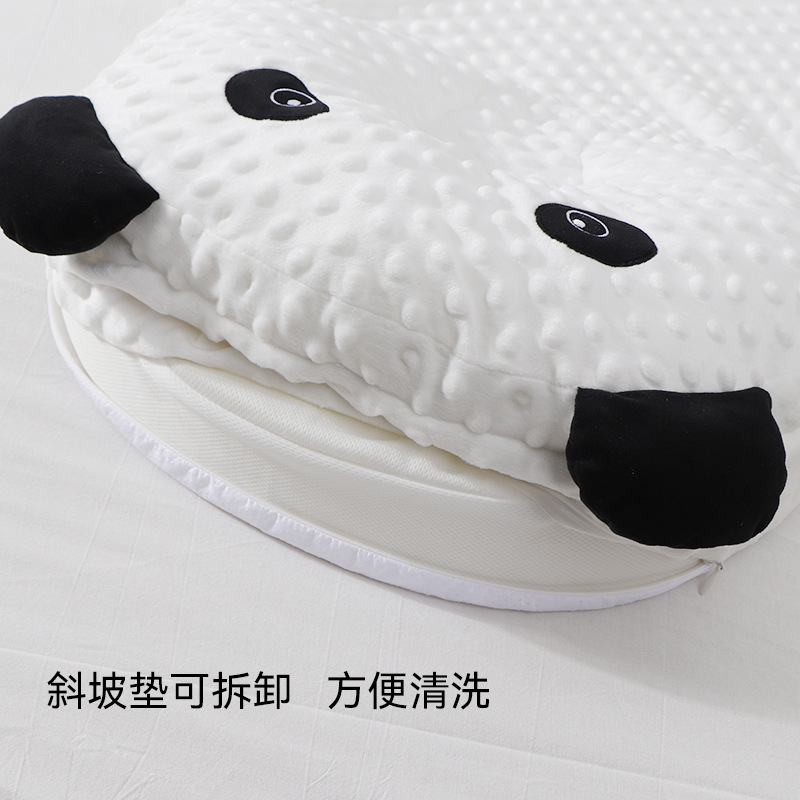 Babynest Anti-Vomiting Slope Pillow Nursing Pillow Nursing Pillow Newborn Crib Mid-Bed Lying Feeding Pillow Bed-In-Bed