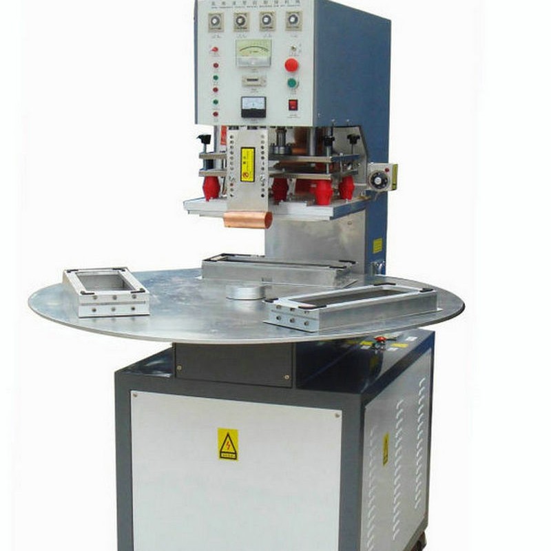 5Kw Manual High Frequency Machine, Three-Station Manual Turntable High Frequency Blister Sealing Machine, Manual Plastic Welding Machine