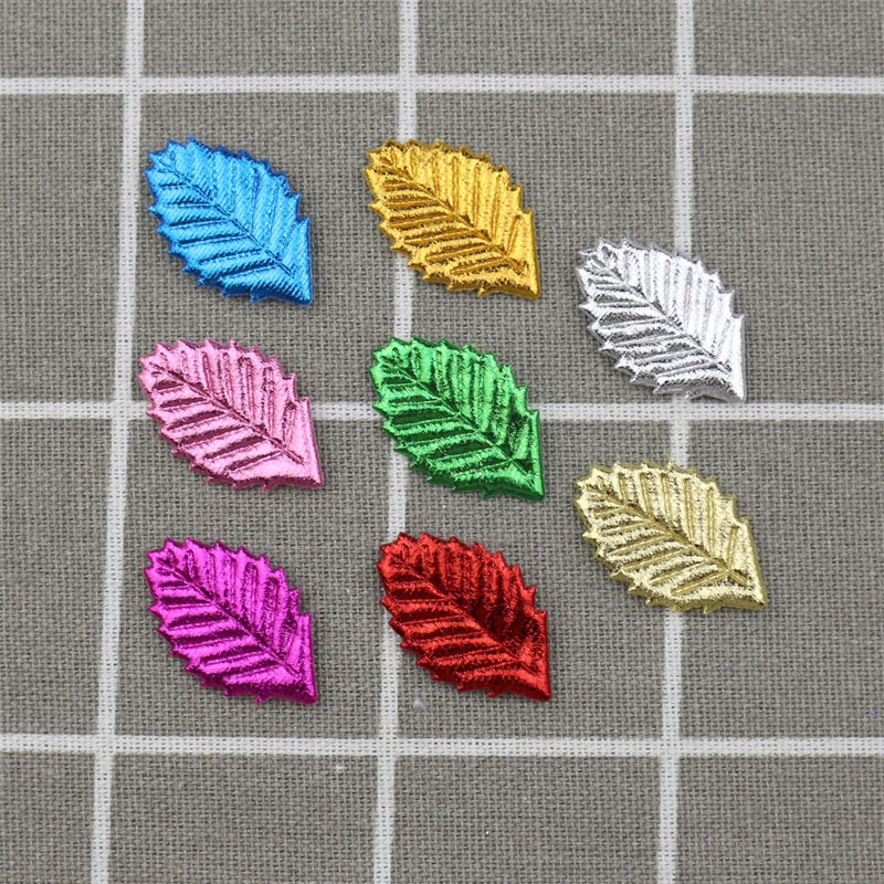 2.8 см горячая тисненая ткань, листья, ювелирные аксессуары, DIY, праздничные домашние декоративные материалы, аксессуары для кукол