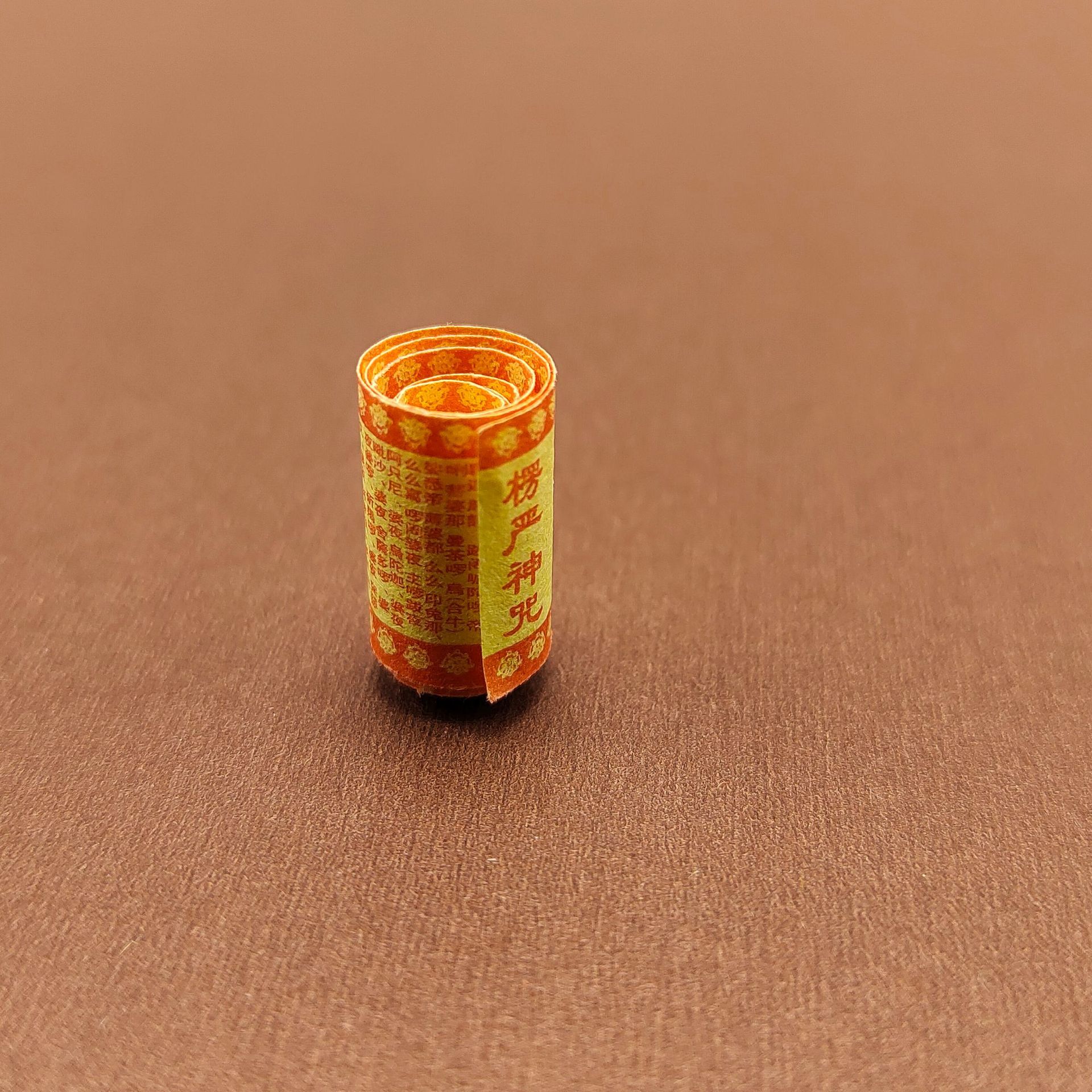 Miniature Roll Paper Shurangama Curse Small Scripture Double-sided Printing Mini Miniature Scripture Book Can be Built-in Kawu Box Gourd Hanging Ornaments