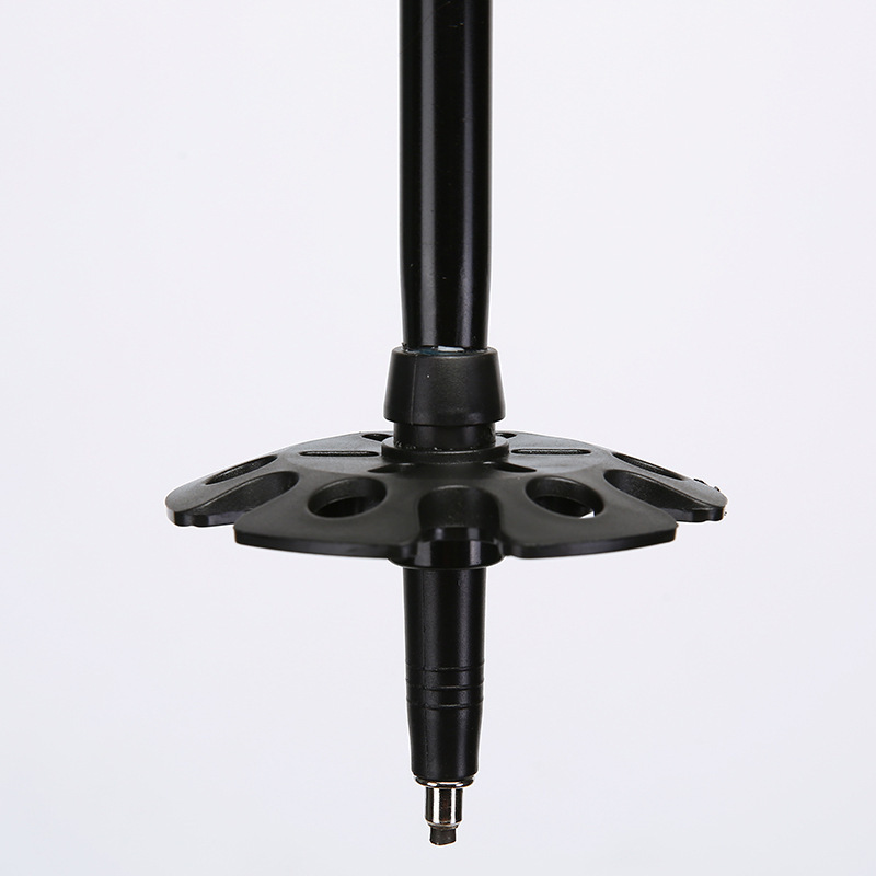 Double-Board Snowball Fight Retractable and Adjustable Multi-Functional Aluminum Alloy Cane for Adults and Children Universal Equipment Professional Ski Pole