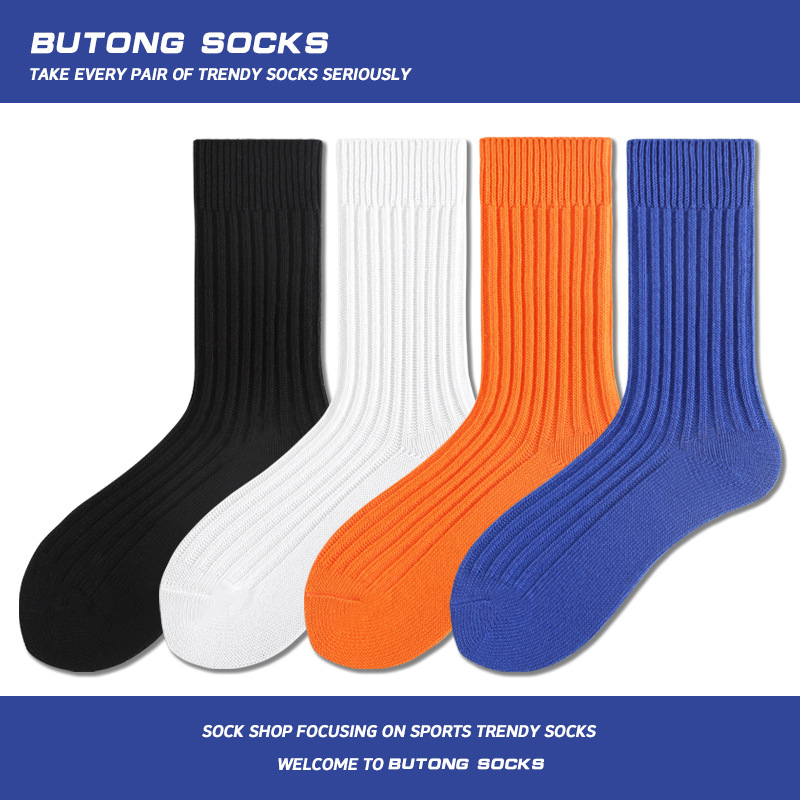 Толстые носки Shawn Yue для мужчин и женщин, модные, японский стиль, спортивные носки