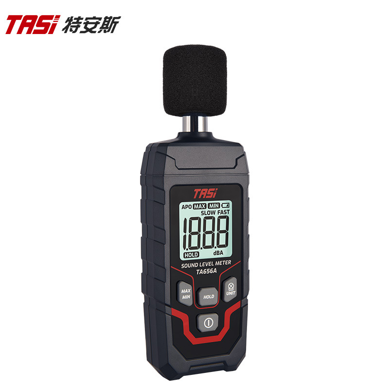 TEANS TASI Decibel Tester TA656A Noise Meter Home Volume Sound Detector Noise Meter