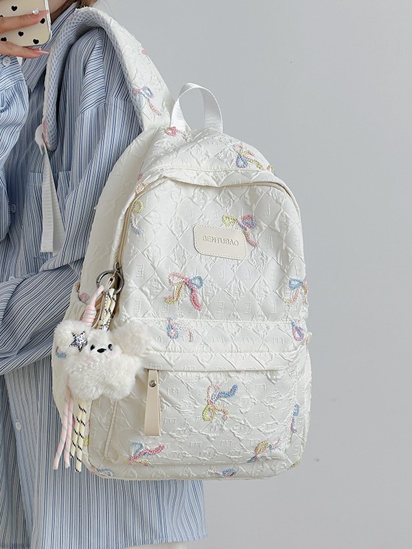 Schoolbags for Junior High School Girls Ins Style 2025 New Niche High-Value Backpacks Large-Capacity Backpacks Shoulder Bags for Women