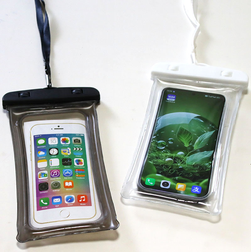 Floating Airbag Mobile Phone Waterproof Bag Touch Screen Swimming Transparent Inflatable Waterproof Mobile Phone Bag Camera Waterproof Case