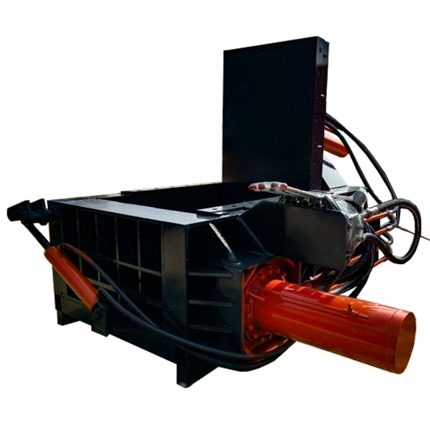 Fully Automatic Metal Scrap Iron Baling Machine Aluminum Profile Cold Rolled Sheet Scrap Baler Scrap Iron Steel Shavings Baling Machine