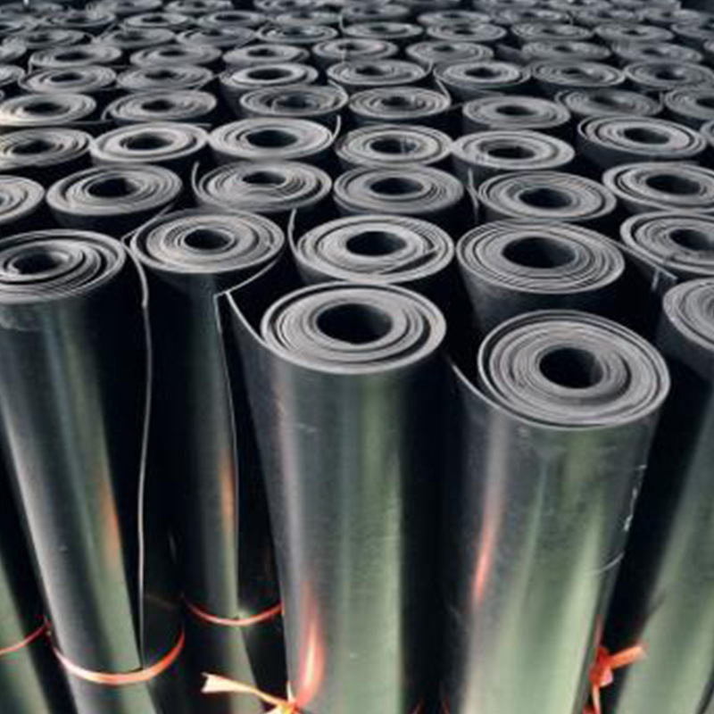 Shock-absorbing and Wear-resistant Rubber Plate, Non-slip, Shock-absorbing, Pressure-resistant, Wear-resistant, Oil-resistant Rubber Pad, Load-bearing 100-ton Rubber Plate Manufacturer