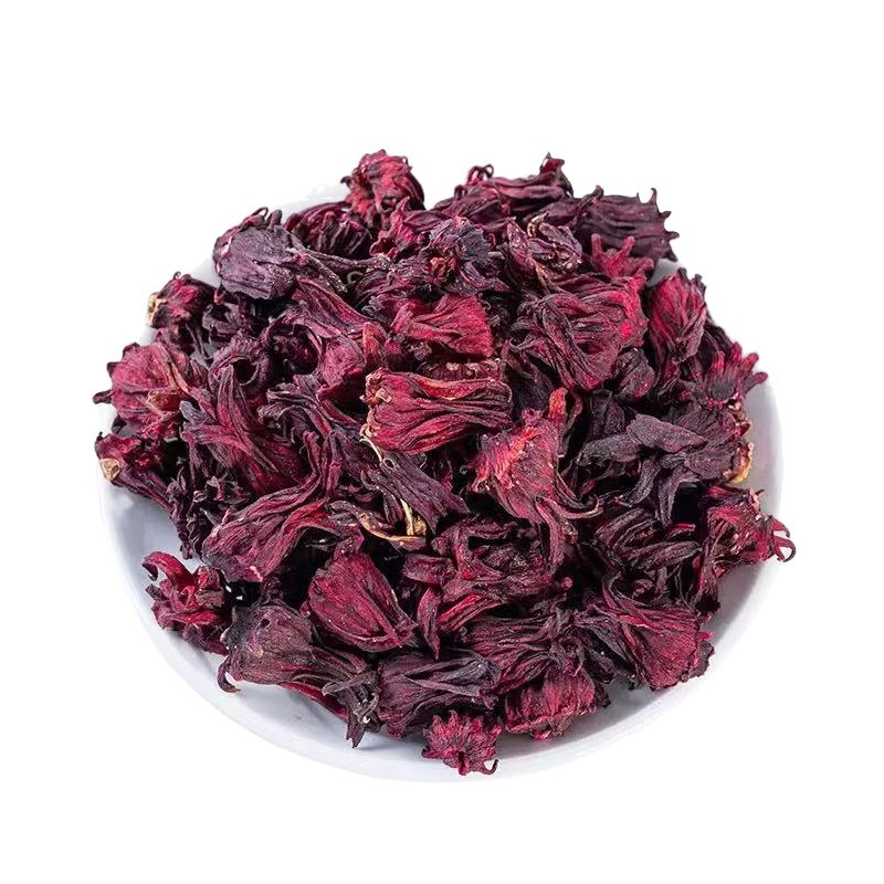 Wholesale Bulk Yunnan Roselle Tea, Chinese Medicinal Materials, Large Rose Flower Tea, Crushed Roselle Sour Plum Soup Ingredients