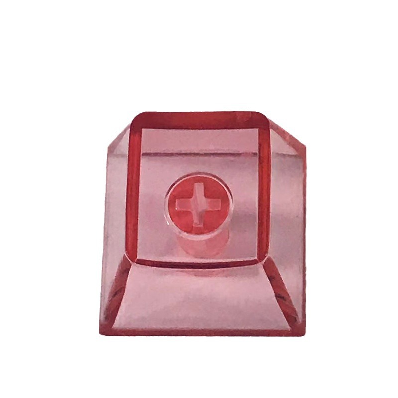 Original height R4 White Black 9.7mm high permeability PC material mechanical keyboard personalized transparent transparent key cap