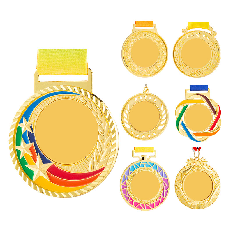 Metal Medal Customization Student Games Marathon Running Listing Customization Children Parent-Child Memorial Medal Production