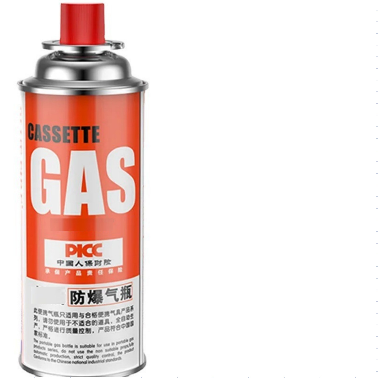 Wholesale Camping Cassette Stove Small Gas Tank Flame Gun Outdoor Gas Stove Long Butane Empty Tank Liquefied Gas Bottle