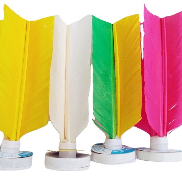Feather Shuttlecock Net Shuttlecock Student Competition Shuttlecock Four Hair Straight Boxed Shuttlecock Big Flower Shuttlecock Boxed Formulation