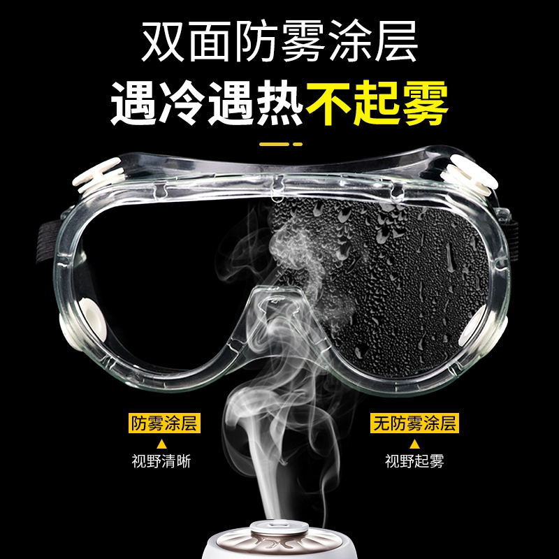 Laboratory Goggles, Anti-Splash Chemical Liquid, Labor Protection, Industrial Isolation, High-Definition Fog Wearable Myopia Glasses