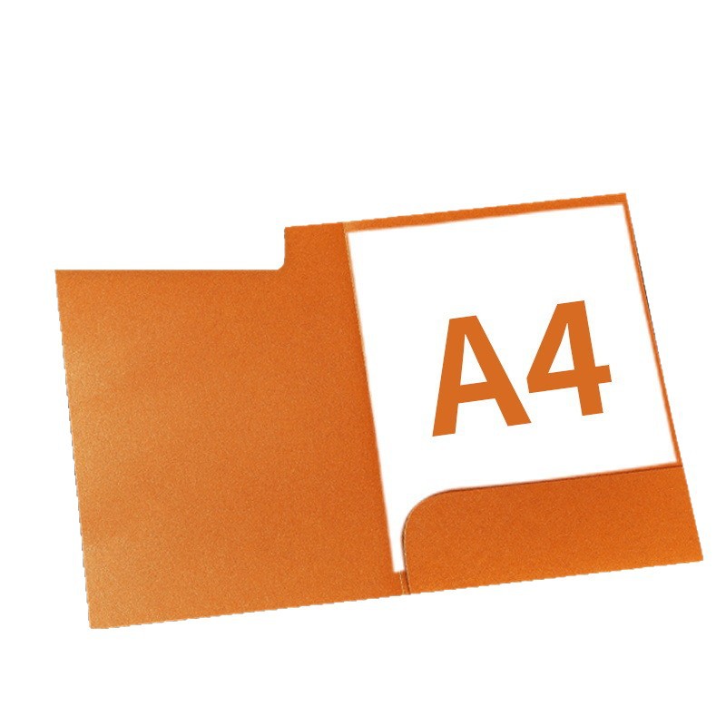 Envelope Printing Factory Custom-Made A4 Company Contract Folder Book Cover Cover Cover Seal Design and Printing