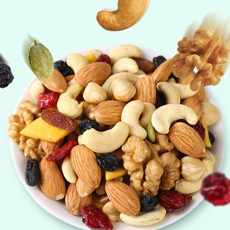 Factory wholesale nutrition, healthy and delicious daily nut fried goods casual snacks mixed with dried fruit fried food