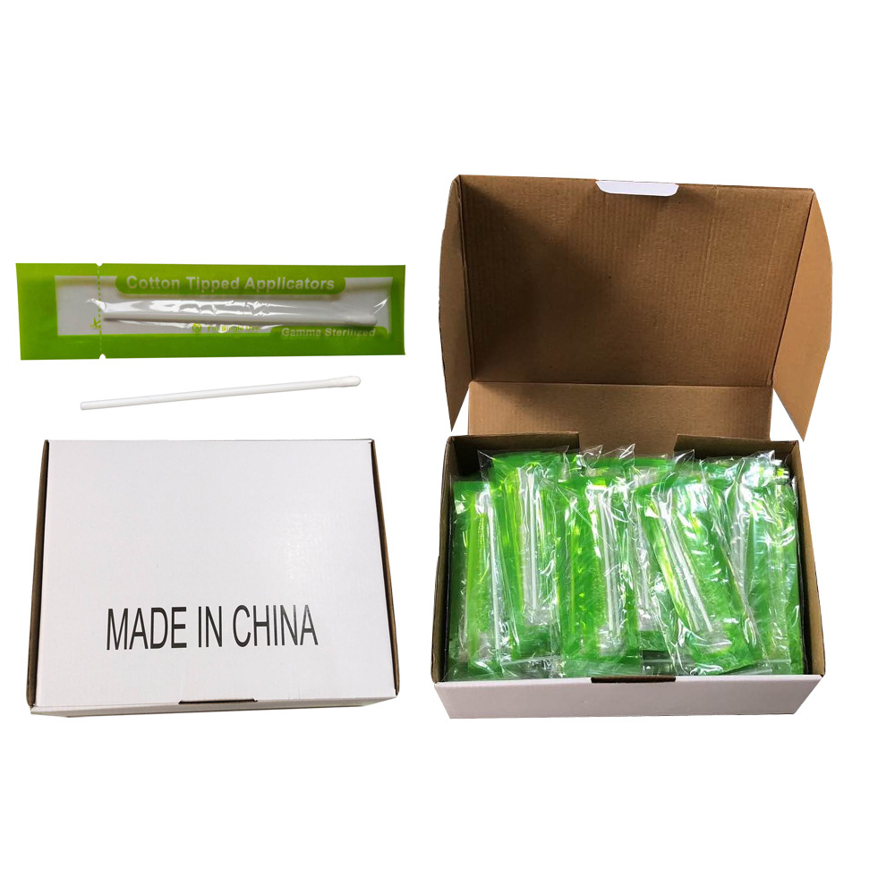 Disposable Pet Cotton Swabs Pet Cotton Swabs Sampling Cotton Swabs Individually Packaged