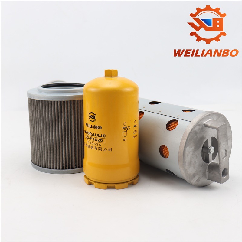 Suitable for Hitachi Zax110-3/120-3 Air Engine Oil Diesel Filter Hydraulic Pilot Oil Return Oil Inlet Filter