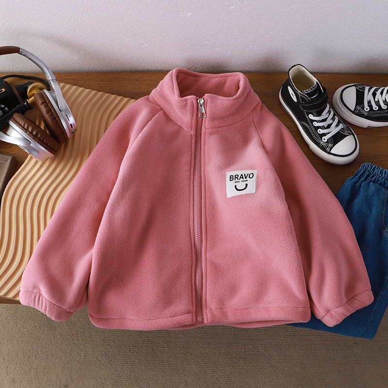 Pre-Sale for 10 Days! Children's Winter Fleece-Lined Thickened Jacket, Cotton Coat for Older Kids, Versatile for Boys and Girls, Warm Outerwear for Babies