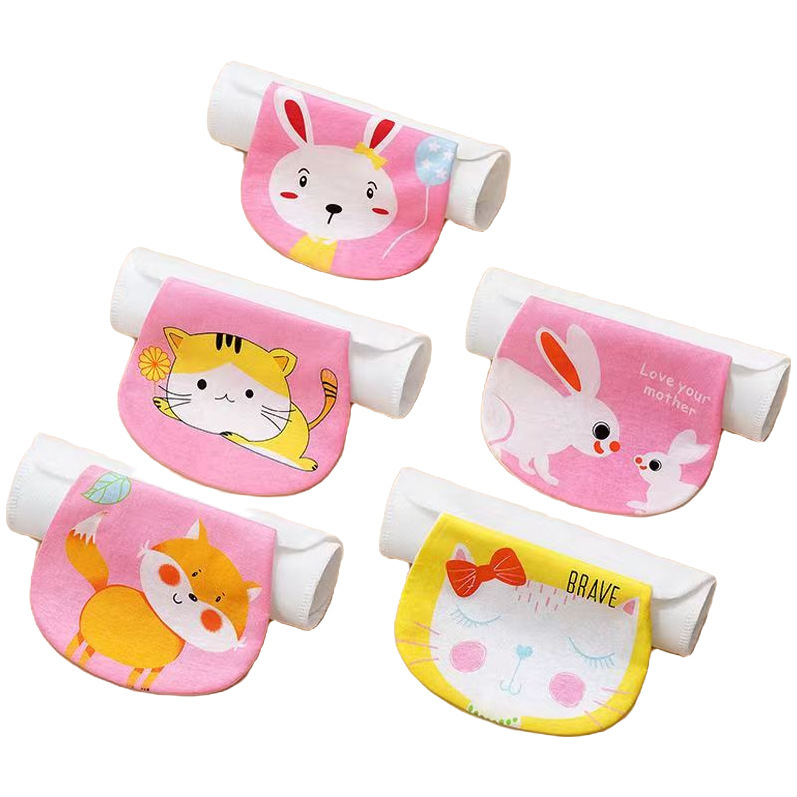 Children's 4-layer sweat-absorbent towel pad back towel cotton gauze sweat-absorbent towel kindergarten 3-6 years old baby 6-layer sweat-absorbent towel increased