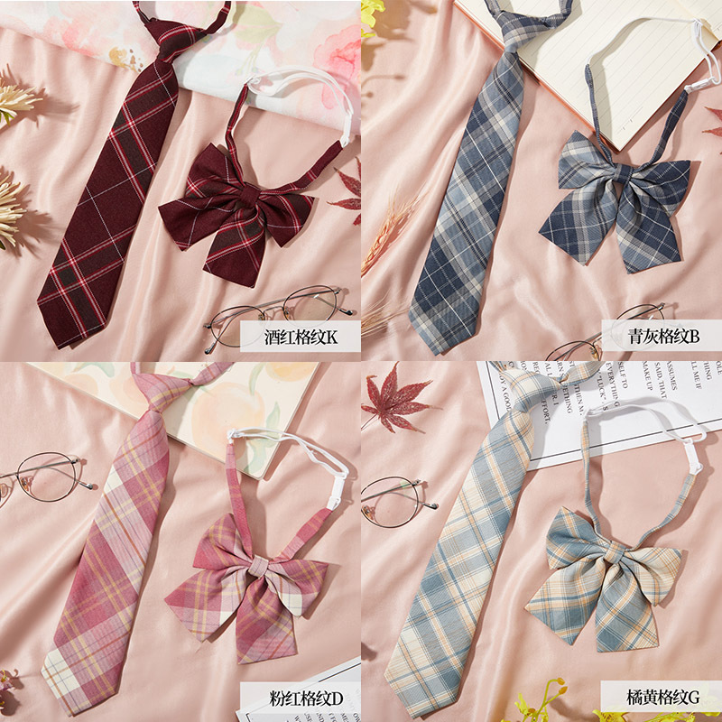 Вино красный клетчатый jk галстук бабочка женский колледж стиль выпускной фото свободная бабочка рубашка ins детский комплект