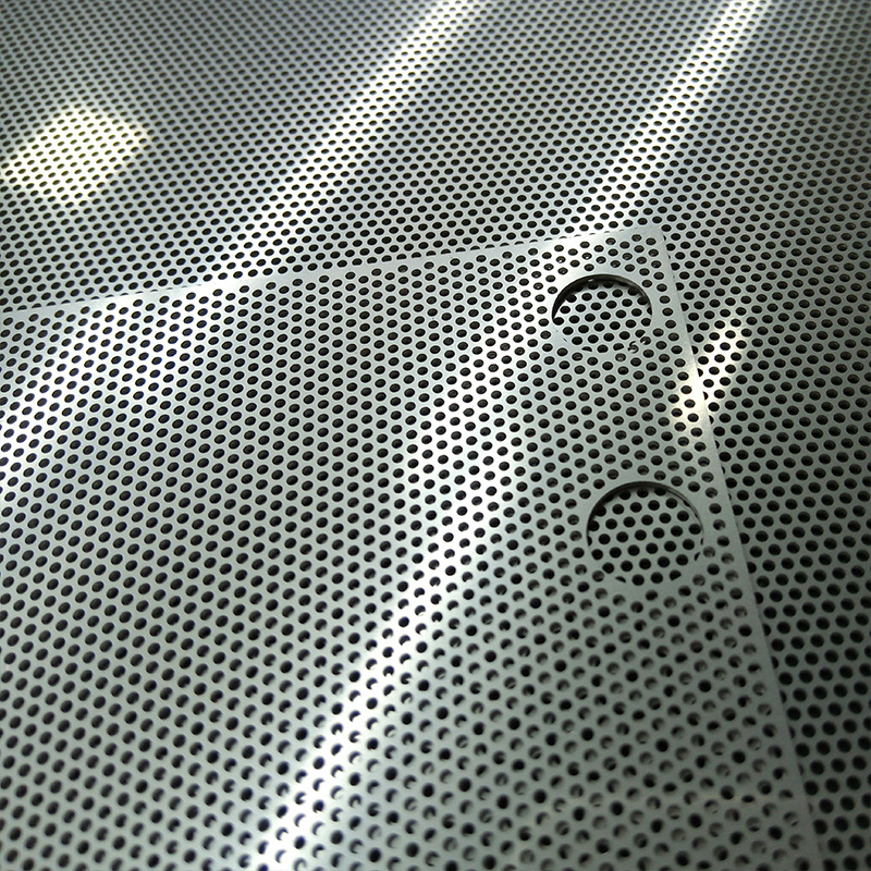 Stainless Steel Etching Precision Micro-Pore Processing Laser Cutting Metal Micro-Nanopore Slotted Mesh Plate