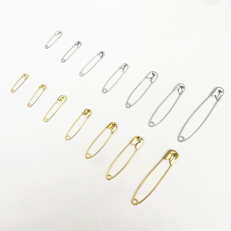 Safety Pin Insurance Pin Pear-Shaped Pin Gourd Pin Universal Pin Multi-Size Buckle Pin Size Brooch