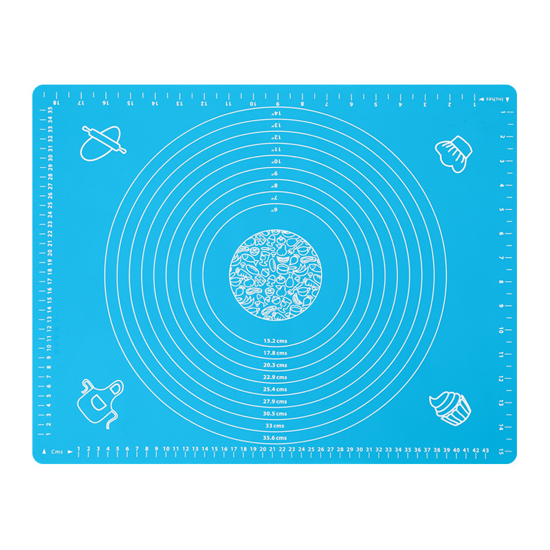 Silicone Kneading Mat 4050 Non-Stick Dough Kneading Mat for Home Use, Suitable for Making Dumplings and Baking, High-Temperature Resistant, Food-Grade Kneading Mat