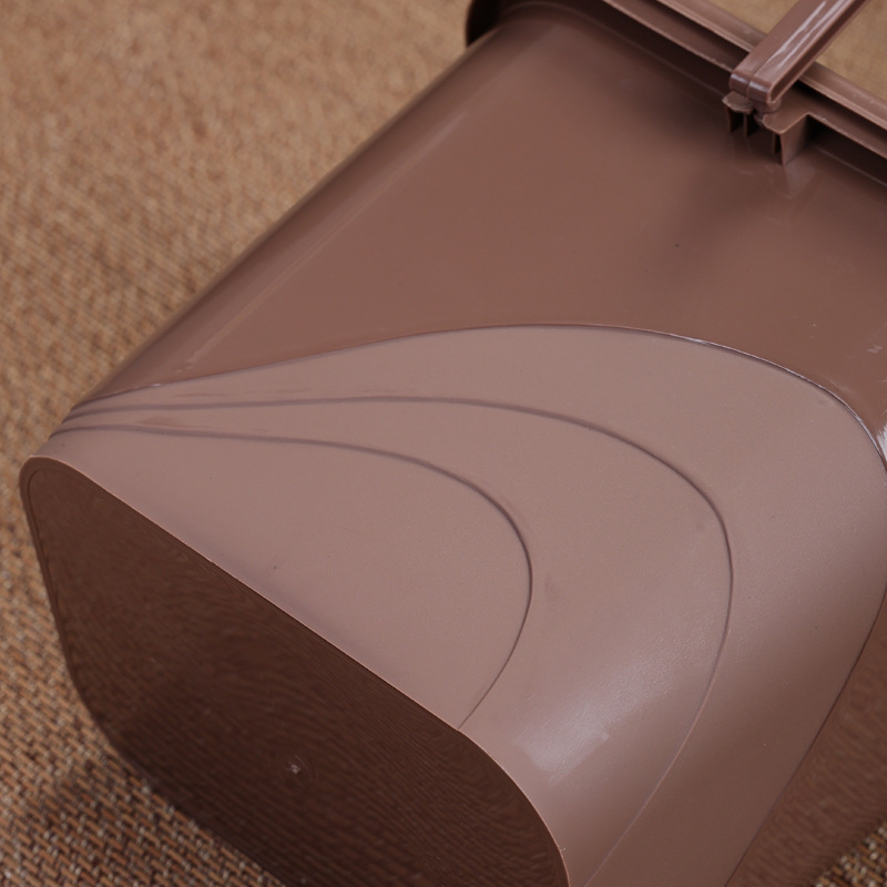 Tea Bucket Kung Fu Tea Accessories Tea Tea Dregs Bucket Household Plastic Tea Trash Bin Waste Water Bucket with Lid