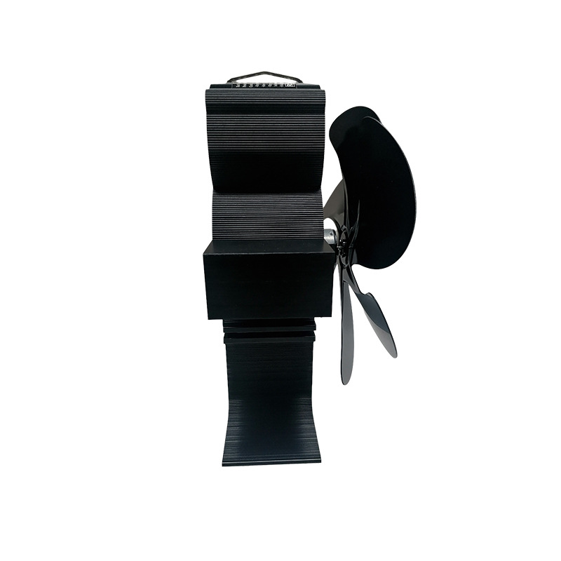 Panda New Model Fireplace Heat-Powered Fan, Thermal Energy Fan with 6 Blades, Large Diameter 170, No Need for Electricity, Thermoelectric Power Generation