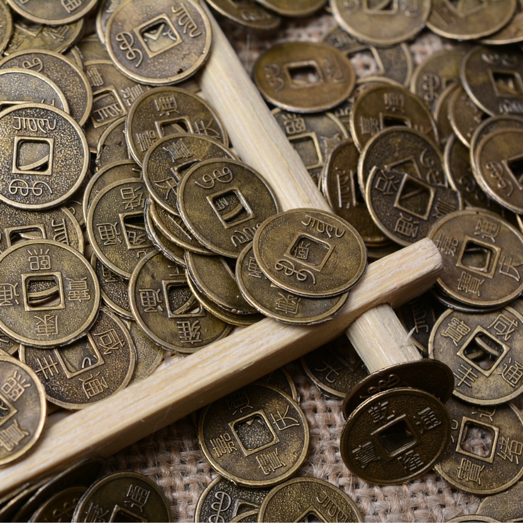 Китайские традиционные ремесленные мелкие подарки детские медные монеты из цинкового сплава антикварные монеты аксессуары для DIY мелкие предметы