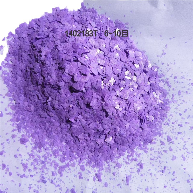 Glitter Powder Real Stone Paint with Irregular Sequins Dyed Mica Flakes Composite Rock Flakes Nail Art Rock Flakes Bulk Discount Minerals