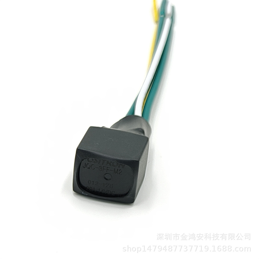 Universal car GPS locator uses normally open and normally closed 40A 20A relay