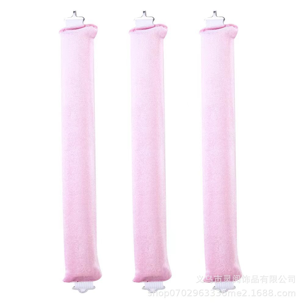 3 Hooks, Rubber Curling Artifact, Heat-free Curling Iron, Large Wave Curling Tool, New Sleep Curling Barrel
