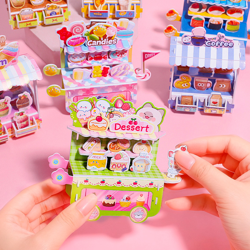 Мини магазин искусственные игрушки еда ручная работа креативные DIY аксессуары сумка миниатюрный игровой домик игрушка модель еды