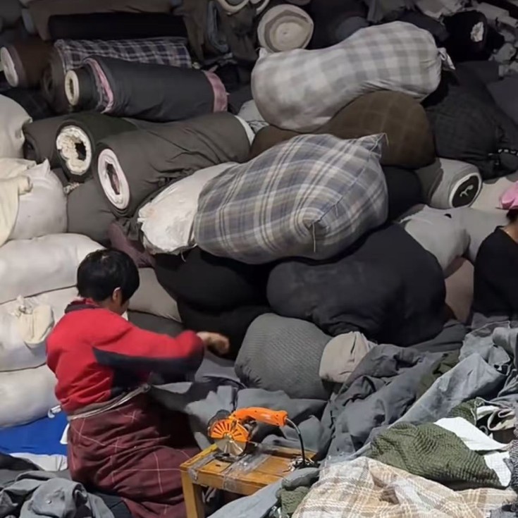 Miscellaneous Mixed Color Asymmetrical Large Cutting Industrial Machine Wiping Cloth Industrial Rag Absorbs Oil and Does Not Shed Lint Pure Cotton